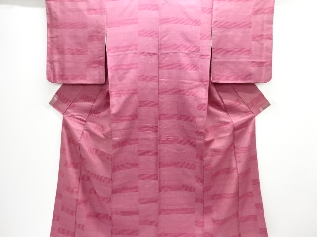 JAPANESE KIMONO / OMESHI / NISHIJIN-ORI / WOVEN STRIPE